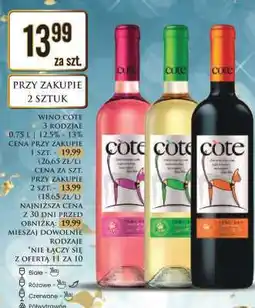 Dino Wino Cote 3 rodzaje oferta
