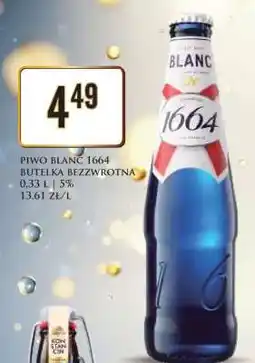 Dino PIWO BLANC 1664 BUTELKA BEZZWROTNA oferta