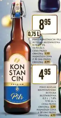 Dino PIWO KONSTANCIN PILS BUTELKA BEZZWROTNA 0,75 L oferta