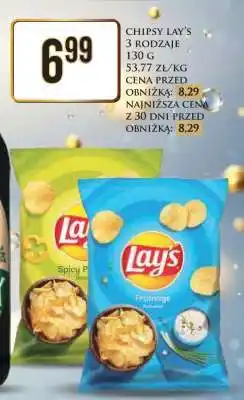 Dino CHIPSY LAY’S 3 RODZAJE 130 G oferta