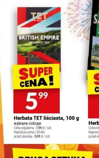 Twój Market Herbata TET liściasta oferta