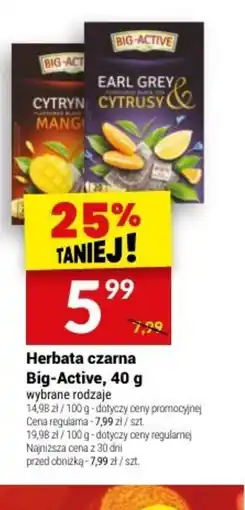 Twój Market Herbata czarna Big-Active oferta