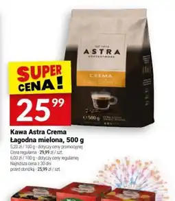 Twój Market Kawa Astra Crema Lagodna mielona oferta