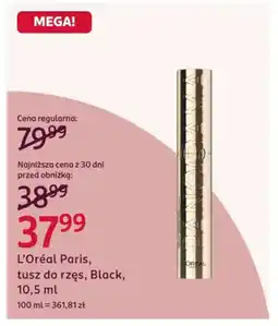 Rossmann L'Oréal Paris, tusz do rzęs, Black oferta