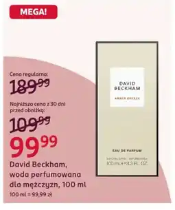 Rossmann David Beckham, woda perfumowana dla mężczyzn oferta
