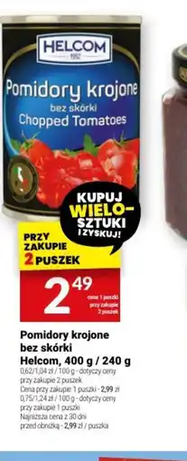 Twój Market Helcom Pomidory krojone bez skórki oferta