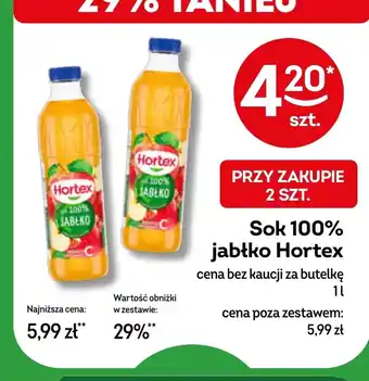 Żabka Sok Hortex oferta
