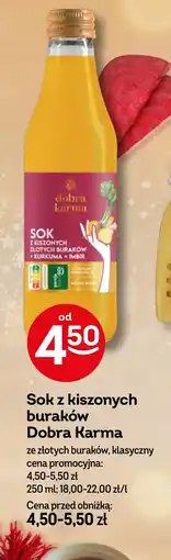 Żabka Sok z kiszonych buraków Dobra Karma oferta