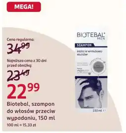 Rossmann Biotebal, szampon do włosów przeciw wypadaniu oferta
