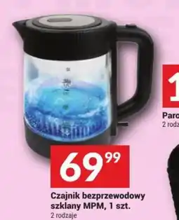 Twój Market MPM Czajnik bezprzewodowy szklany oferta