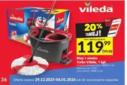 Twój Market Vileda Mop + wiadro Turbo oferta