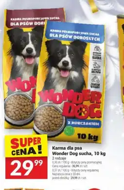 Twój Market Wonder Dog karma dla psa sucha oferta