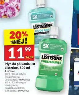 Twój Market Listerine płyn do płukania ust oferta