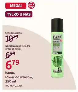 Rossmann Isana, lakier do włosów oferta