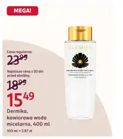 Rossmann Dermika, kawiorowa woda micelarna oferta