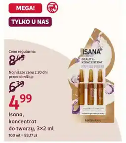 Rossmann Isana, koncentrat do twarzy oferta