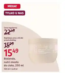 Rossmann Bielenda, nutri-masło do ciała oferta