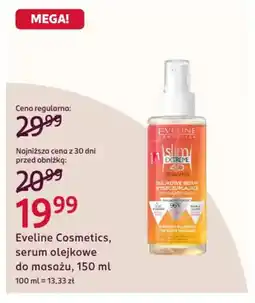 Rossmann Eveline Cosmetics, serum olejkowe do masażu oferta
