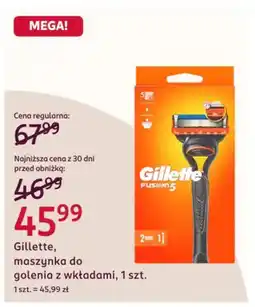 Rossmann Gillette, maszynka do golenia z wkładami oferta