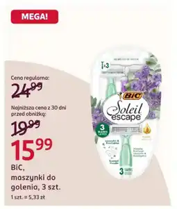 Rossmann BIC, maszynki do golenia oferta