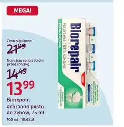 Rossmann Biorepair, ochronna pasta do zębów oferta