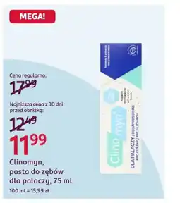 Rossmann Clinomyn, pasta do zębów dla palaczy oferta