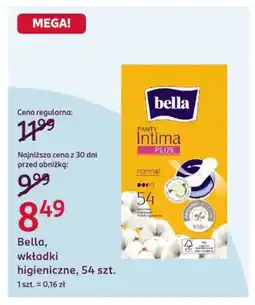 Rossmann Bella, wkładki higieniczne oferta