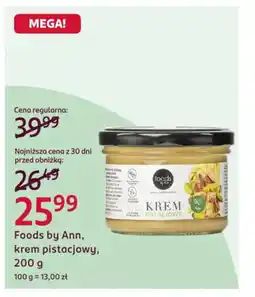 Rossmann Foods by Ann, krem pistacjowy oferta