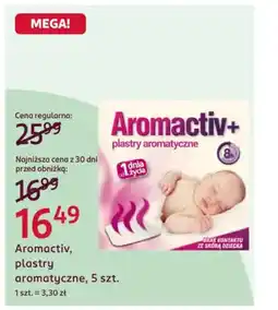 Rossmann Aromactiv, plastry aromatyczne oferta