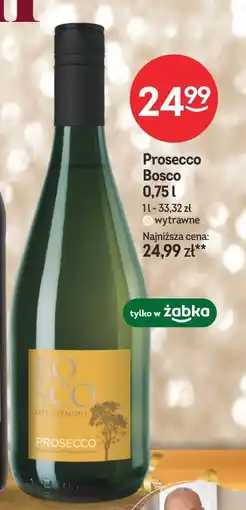 Żabka Prosecco Bosco 0,75 l oferta