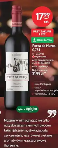 Żabka Porca de Murça 0,75l oferta