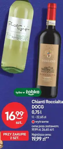 Żabka Chianti Rocciata DOCG 0,75 l oferta