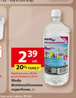 Auchan Polaris Woda demineralizowana zapachowa, 1l oferta
