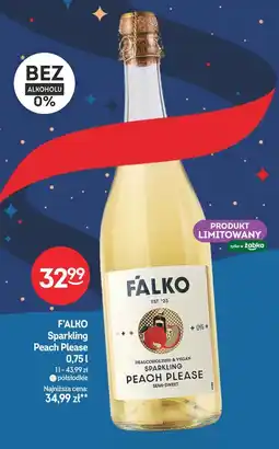 Żabka F'ALKO Sparkling Peach Please 0,75 l oferta