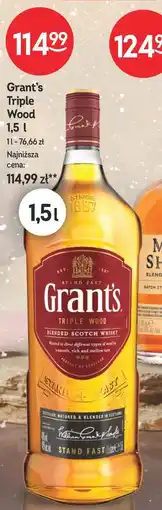 Żabka Grant's Triple Wood 1,5l oferta