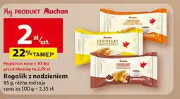 Auchan Rogaliki z nadzieniem Auchan 85g oferta