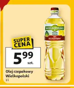 Auchan Olej rzepakowy Wielkopolski 1 l oferta