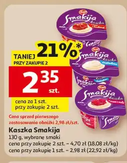 Auchan Kaszka Smakija 130 g, wybrane smaki oferta