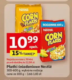 Auchan Płatki śniadaniowe Nestlé Corn Flakes 300-600g oferta