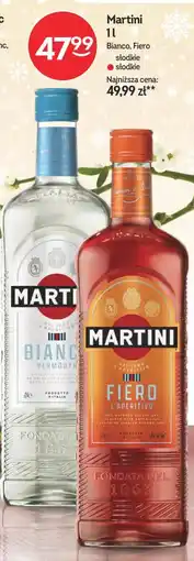 Żabka Martini Bianco i Fiero 1l oferta