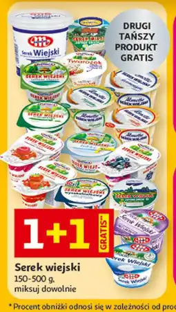 Auchan Serek wiejski 150-500 g, mix oferta