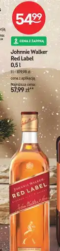 Żabka Johnnie Walker Red Label 0,5l oferta