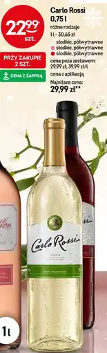 Żabka Carlo Rossi 0,75l oferta