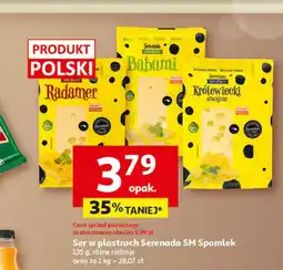Auchan Ser w plastrach Serenada SM Spomlek (Radamer/Babtum/Królewiecki) oferta