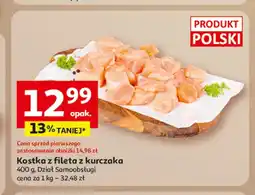 Auchan Kostka z fileta z kurczaka oferta