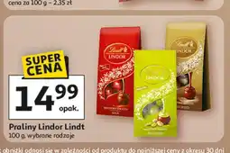 Auchan Praliny Lindor Lindt 100g oferta