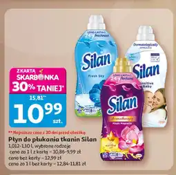 Auchan Płyn do płukania tkanin Silan oferta
