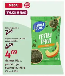 Rossmann Genuss Plus, pestki dyni, bez łupin oferta