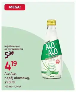 Rossmann Alo Alo, napój aloesowy oferta