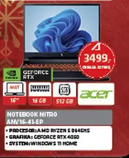 Alsen Acer Notebook Nitro ANV16-41-EP oferta